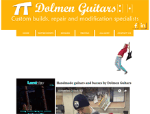 Tablet Screenshot of dolmencustom.com